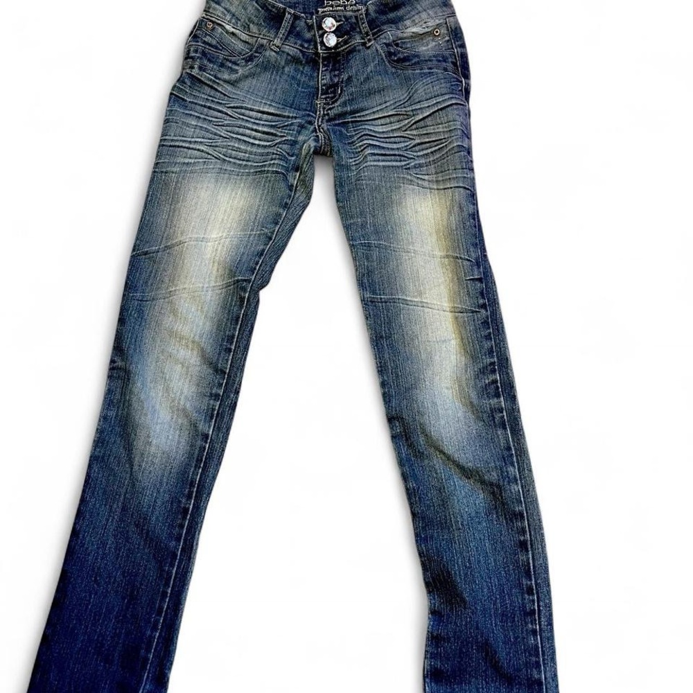 Bebe Premium Denim with Crystal Buttons
